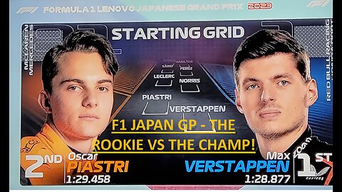 Formula 1 2023-F1 Race Sunday-Race#16-Japan-Fantasy, & Post Race Recap! We have a Rookie on Podium!