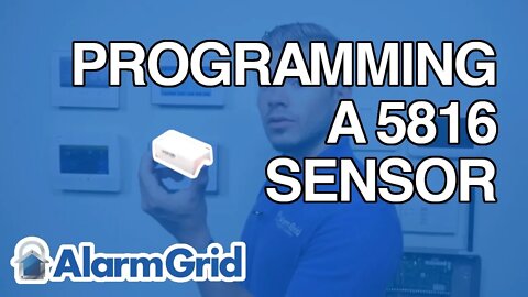 Programming a 5816 Sensor