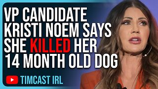 VP Candidate Kristi Noem Says She Killed Her 14 Month Old Dog, The Internet Is PISSED