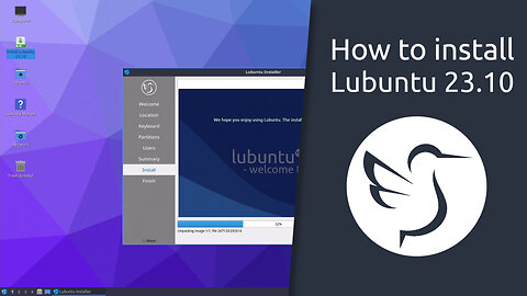 How to install Lubuntu 23.10