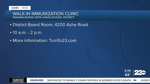 PBVUSD holding walk-in back-to-school immunization clinic