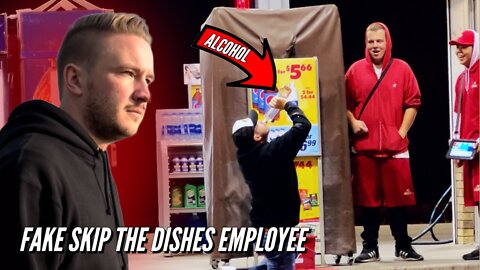 Fake Skip The Dishes Employee Prank!