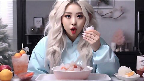 ASMR MUKBANG ICE EATING SOUNDS