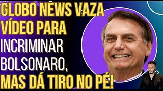 A REDE ESGOTO vaza vídeo para incriminar Bolsonaro, mas dá tiro no pé!