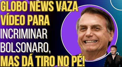 A REDE ESGOTO vaza vídeo para incriminar Bolsonaro, mas dá tiro no pé!