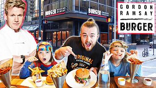 We Ate At Gordon Ramsay Burger | Ramsay Chicago Restaurant | Roudy Review #4