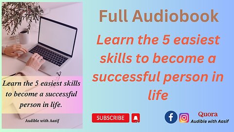 Learn the 5 easiest skills to become a successful person in life #audiobooks #selfimprovement