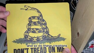 don't tread on me mousepad