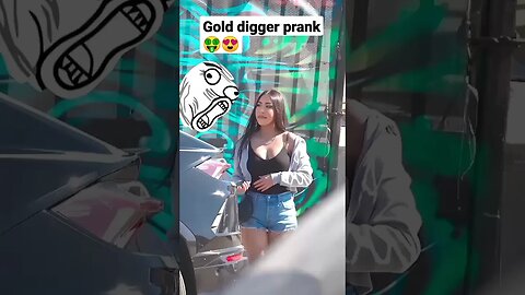 Gold digger prank🤑😍 (must watch) LondonsWay #shorts #golddiggerprank2023 #pranks #goldduck