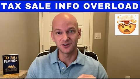 Avoid Tax Sale Info Overload
