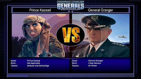 Command & Conquer - Generals - Zero Hour - Sealth Challenge Part 1