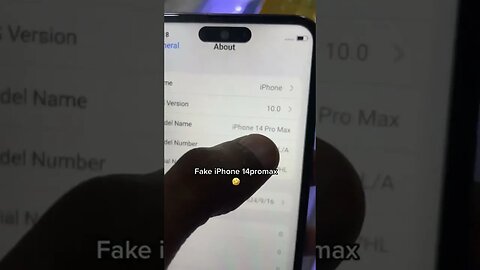 Fake iPhone 14promax🤣#oumar_dr #viral #iphonetips #fyp #fakeiphone