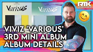 VIVIZ (비비지) - 'VarioUS' 3rd Mini album Details (Reaction)