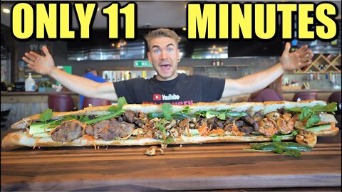 "TRULY RIDICULOUS" SANDWICH CHALLENGE (Made to Fail) | The "Beast" Banh Mi Challenge