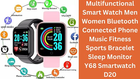 Multifunctional Smart Watch Men Women