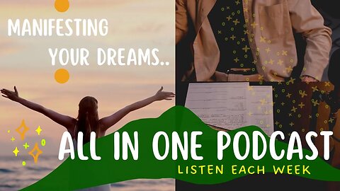 Manifest Your Dreams Law of Attraction - Discussion About Goals 'WORKS FAST' | All In One Podcast