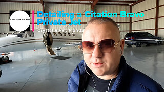 Detailing a Private Jet In Crystal River Florida