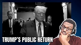 Trump First Public Return After Since Assassination Attempt