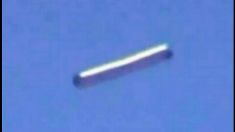 Cylinder UFO - UAP Drone Military or Aliens ??