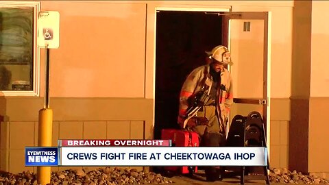 Fire causes damage inside Cheektowaga IHOP