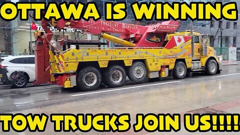 🇨🇦TOW TRUCKS ARE ON OUR SIDE!!!! 🇨🇦🇨🇦 *HOLD THE LINE***