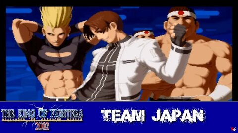 The King of Fighters 2002: Arcade Mode - Team Japan