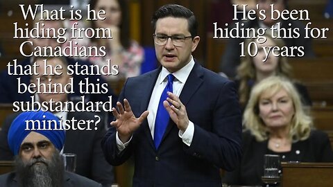 Pierre Poilievre, Pushes Hard On Demanding To Know What Trudeau Is Hiding