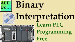 Learn PLC Programming - Free 7 - Binary Interpretation