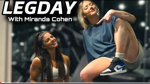 LEGDAY WITH MIRANDA COHEN || The Entertainment Central Special || #entertainmentcentral