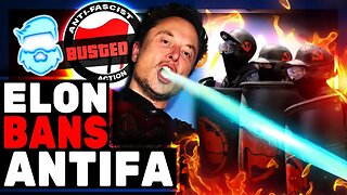 Elon Musk BANS Antifa From Twitter & Leftists Rage!