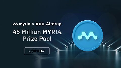 Myria 45 million token airdrop