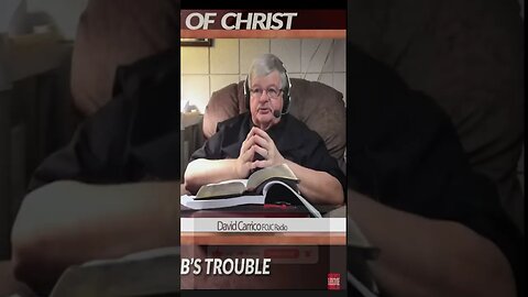 Jacob's Trouble & The PEACE of CHRIST | David Carrico | #DOC S2:EP19 | #God #Jesus #Short #Shorts