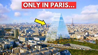 Unbelievable! Paris Is Building A GIANT Glass Pyramid Skyscraper
