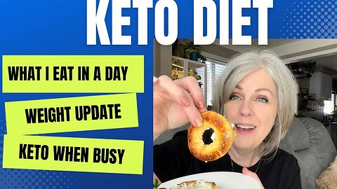 What I Eat On A Busy Day On Keto / Snack Idea / Butter Pecan Ice Cream