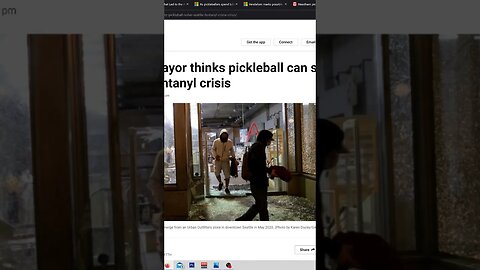 Mayor thinks pickleball can solve drugs and crime #shortvideo #shorts #sports