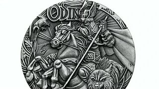 Norse Gods - Odin 2016 2oz Silver High Relief Coin Design Revealed