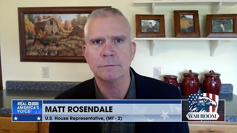 Rep. Rosendale Gives Bombshell On Lack Of Control On DC's Spending