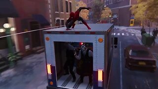 🚛 + 🕷 When spidey likes lorries more than you | spider man remastered pc gameplay