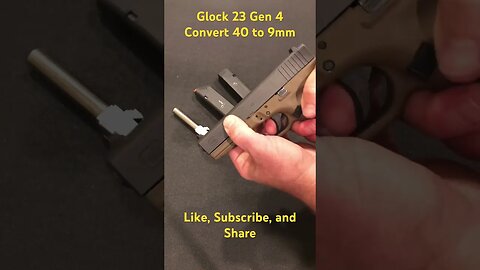 #shorts Turn a Glock 23 into a Glock 19!