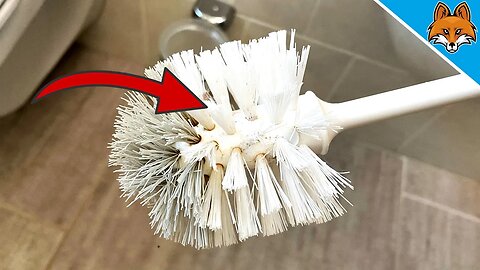 3 EASY ways to quickly clean the TOILET BRUSH 💥 (amazing result) ⚡️