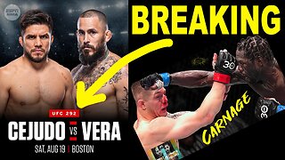 BREAKING: Cejudo vs Vera!!! Jared Cannonier DOMINATES + Fight Night Recap & UFC News!