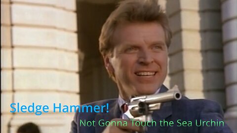Sledge Hammer: No Police Brutality in Front of City Hall #funny #classictv