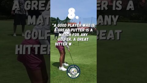 Wise words Pt. 8 ⛳️👑 #shorts #golf #golfgirls #pure #foryou #golfer #holeinone