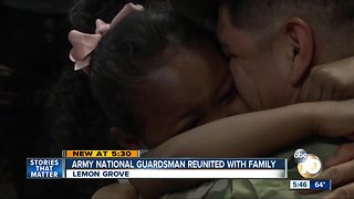 Military family reunited