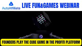 AutoAffiliate Fun Webinar - Founders Play The Cube Game