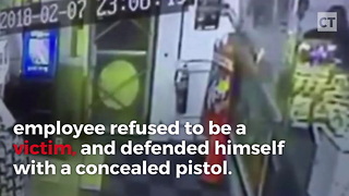 Concealed Pistol Saves Gas Station Worker’s Life