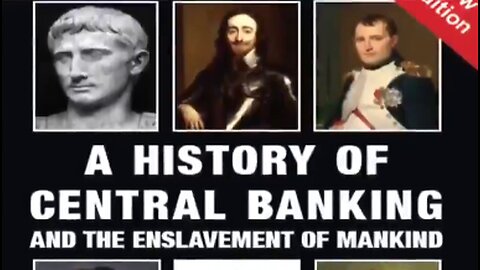 A HISTORY OF CENTRAL BANKING AND THE ENSLAVEMENT OF MANKIND’ BY STEPHEN MITFORD GOODSON.