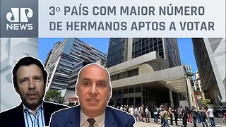 Mais de 20 mil eleitores são aguardados em consulados argentinos no Brasil; Furriela e Segré debatem