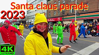 【4K】Santa Claus is coming 🎅 Toronto Canada 🇨🇦