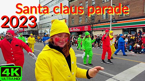 【4K】Santa Claus is coming 🎅 Toronto Canada 🇨🇦